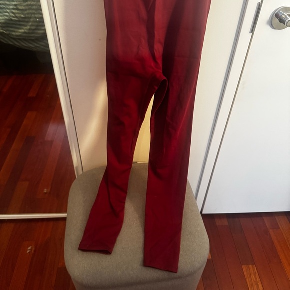 LACOSTE X BANDIER pink & burgundy activewear jumpsuit - Picture 4 of 9